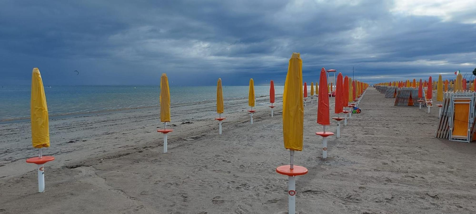 Seaview Beach Front Grado Pineta Andromeda Ruang foto